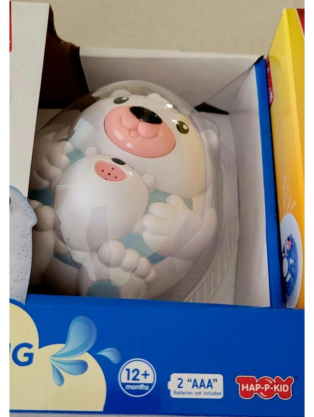 Little Learner Bath squirting Pals Motorized Toy Polar Bear Floats 12+ Months